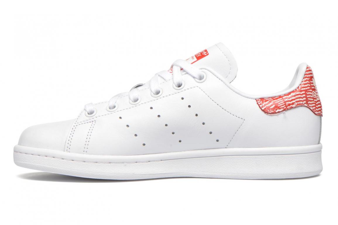 adidas stan smith femme blanche et rose