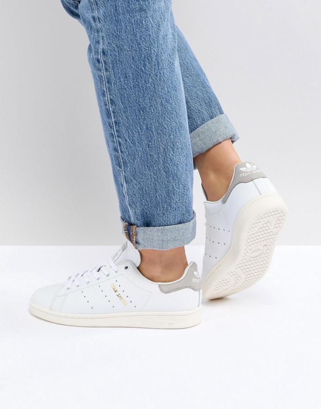 Stan smith grise daim femme online