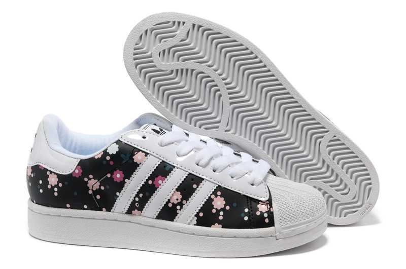 adidas superstar femme fleur