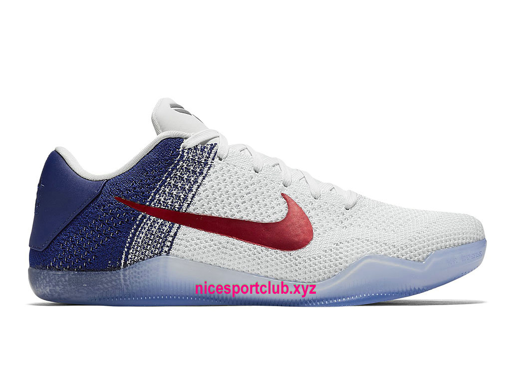 basket homme bleu blanc rouge